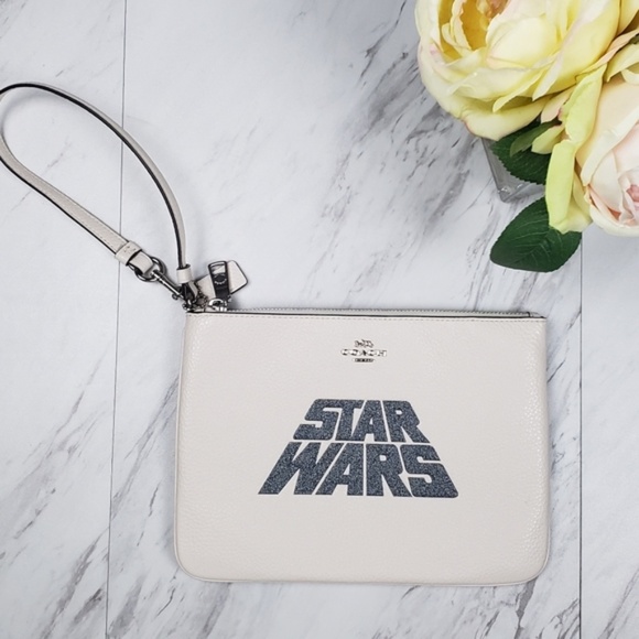 Star Wars X Coach Clutch‎ Wristlet NWT - Picture 1 of 5